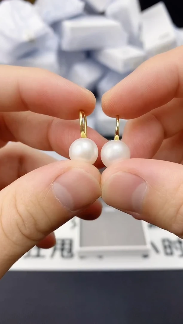 未镶嵌耳饰淡水珍珠ED1032