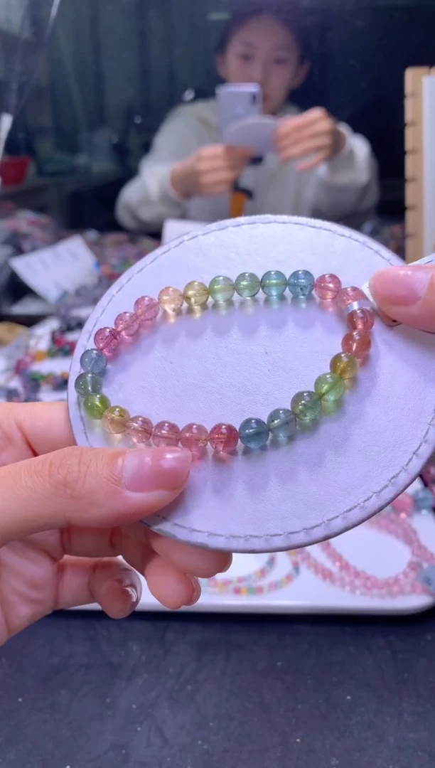 未镶嵌手串碧玺A12【天然碧玺】