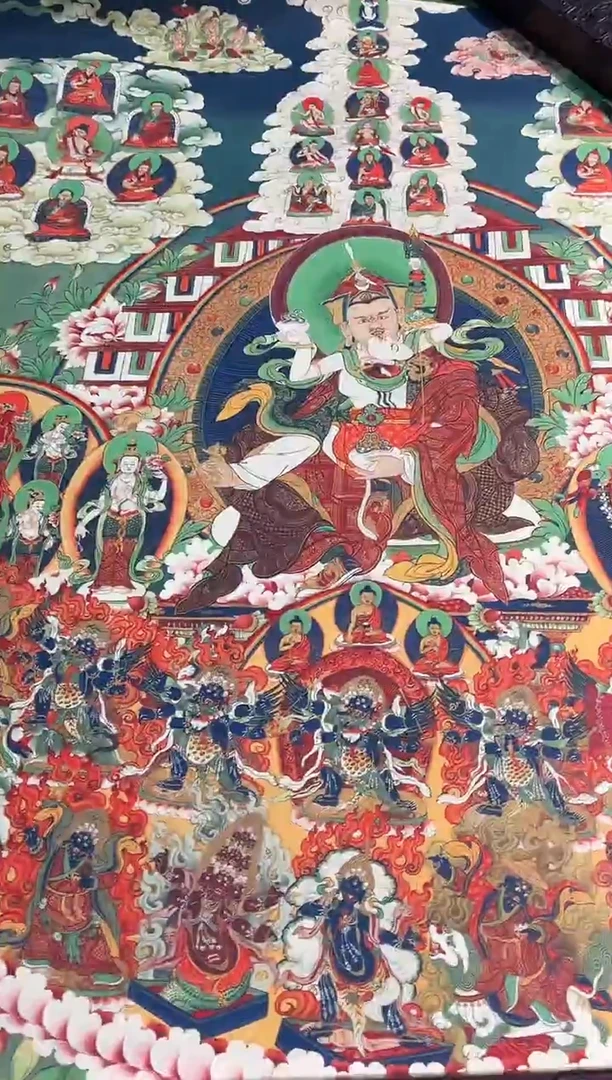 卷轴画天天的唐卡tk160