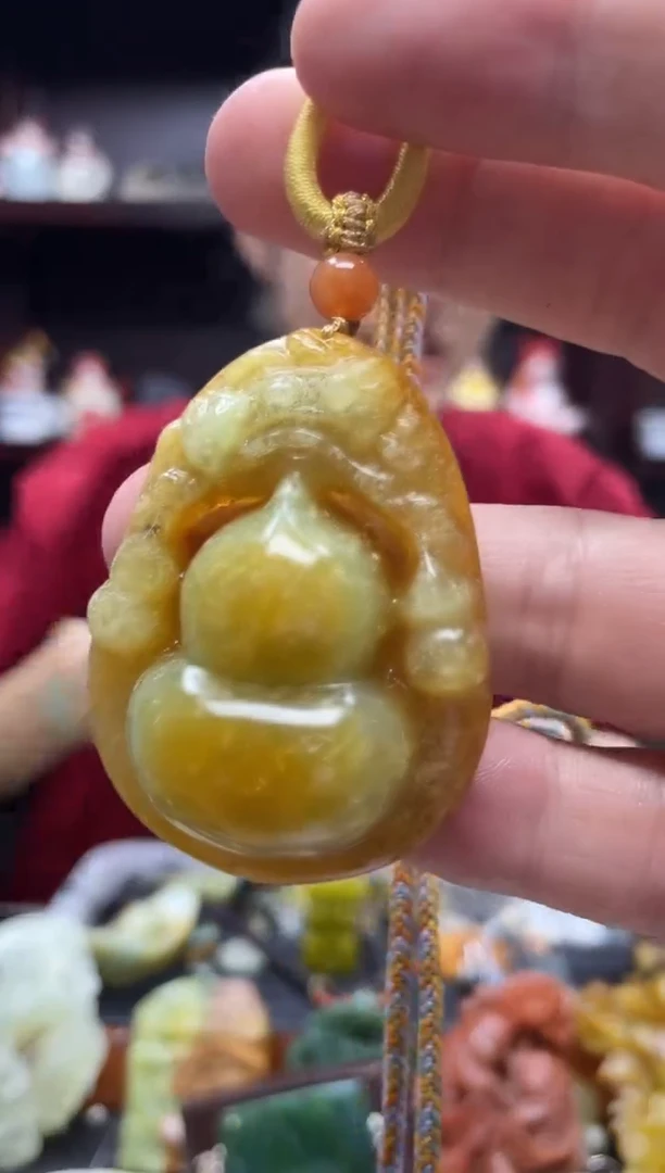 未镶嵌岫玉吊坠·