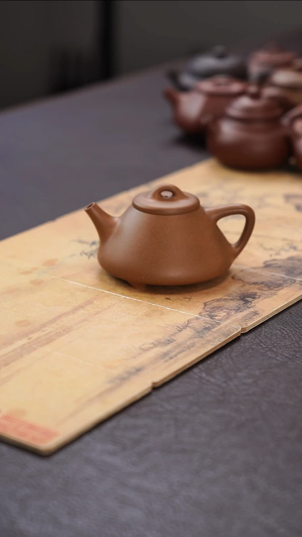 茶壶紫砂执素 致臻 玉成窑段泥 子冶石瓢