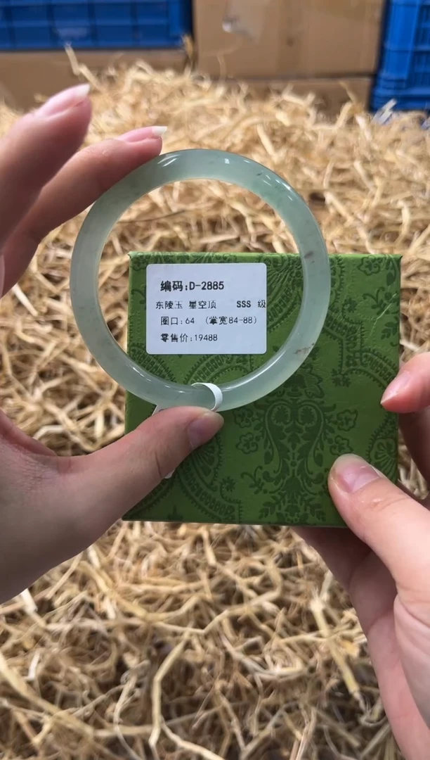 未镶嵌手镯石英质玉D-2885