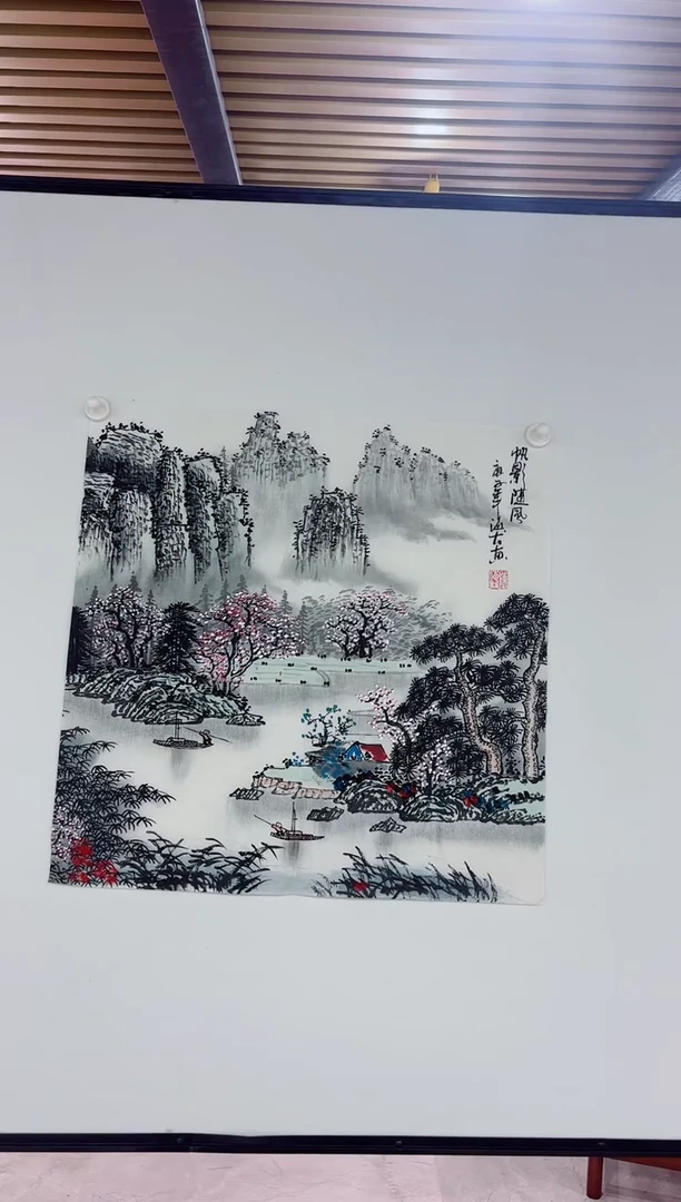 国画手写手绘国画作品