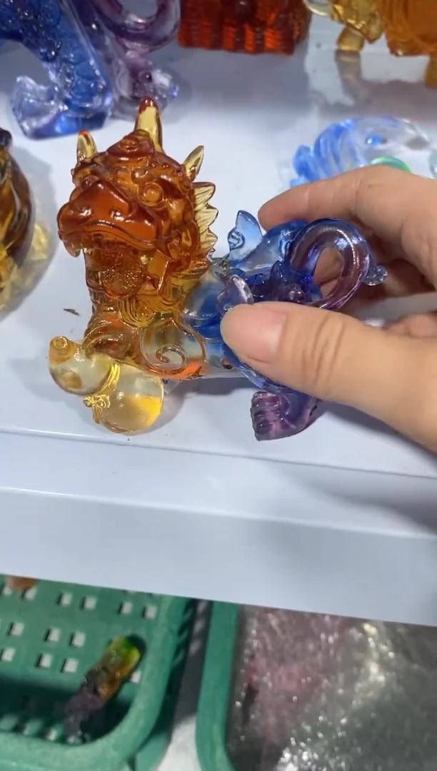 手工艺品琉璃976 古法琉璃 微瑕介意勿拍 不退不换