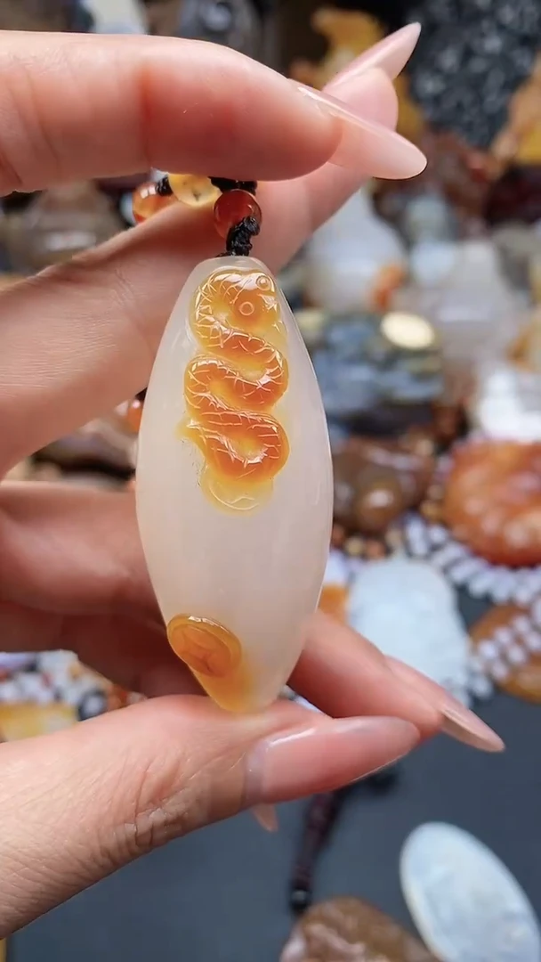 【闪购商品】玛瑙/玉髓颈饰未镶嵌dd
