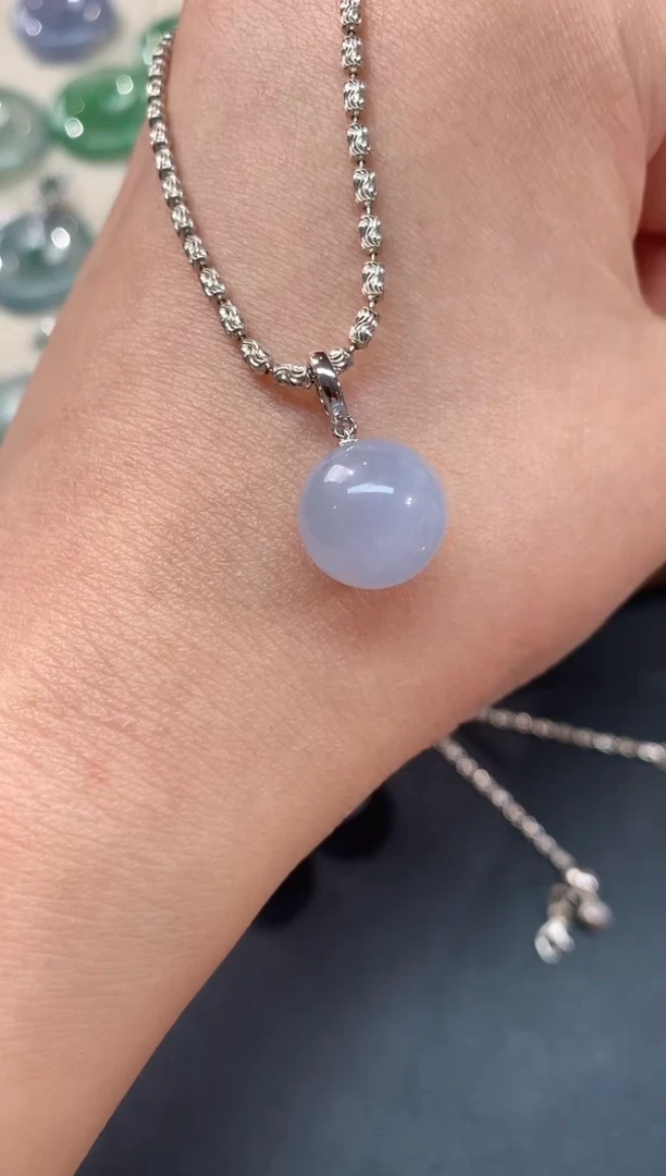 【闪购商品】翡翠吊坠(不含链)18K金镶嵌A49|980