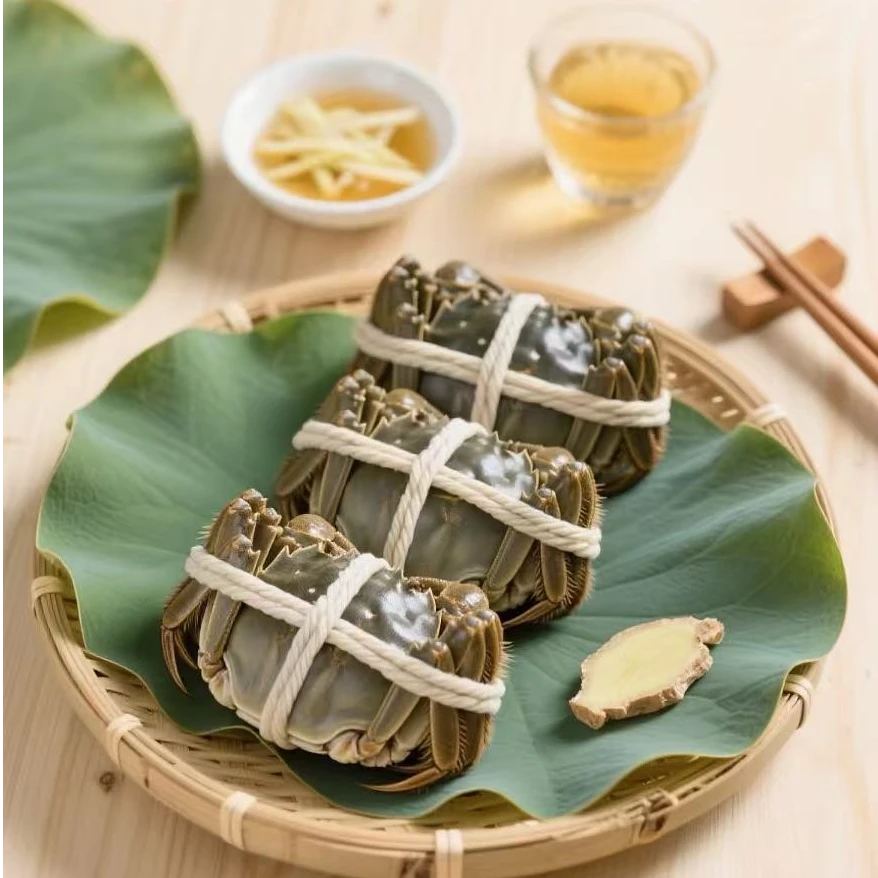 江苏红膏大闸蟹2.5两母蟹（五只）
