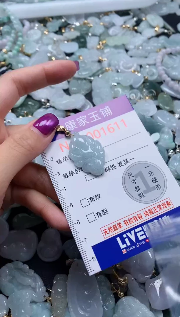 颈饰未镶嵌翡翠1611
