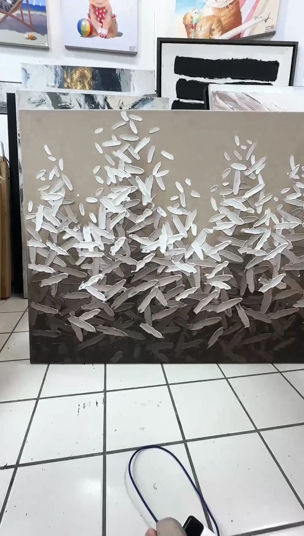 168现代艺术装饰画油画90cm*120cm