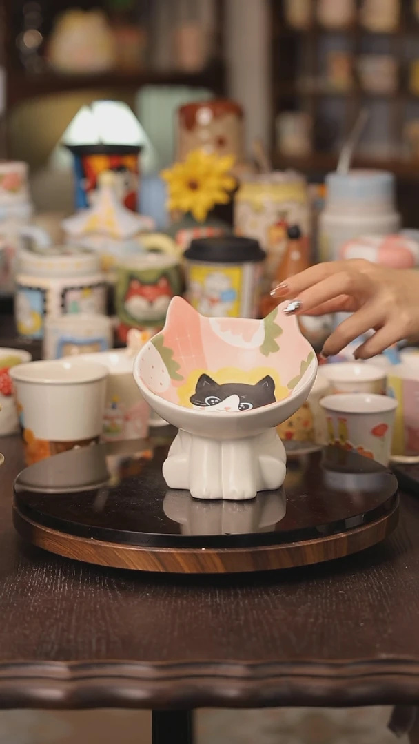 摆件景德镇釉下彩绘设计师款式陶瓷