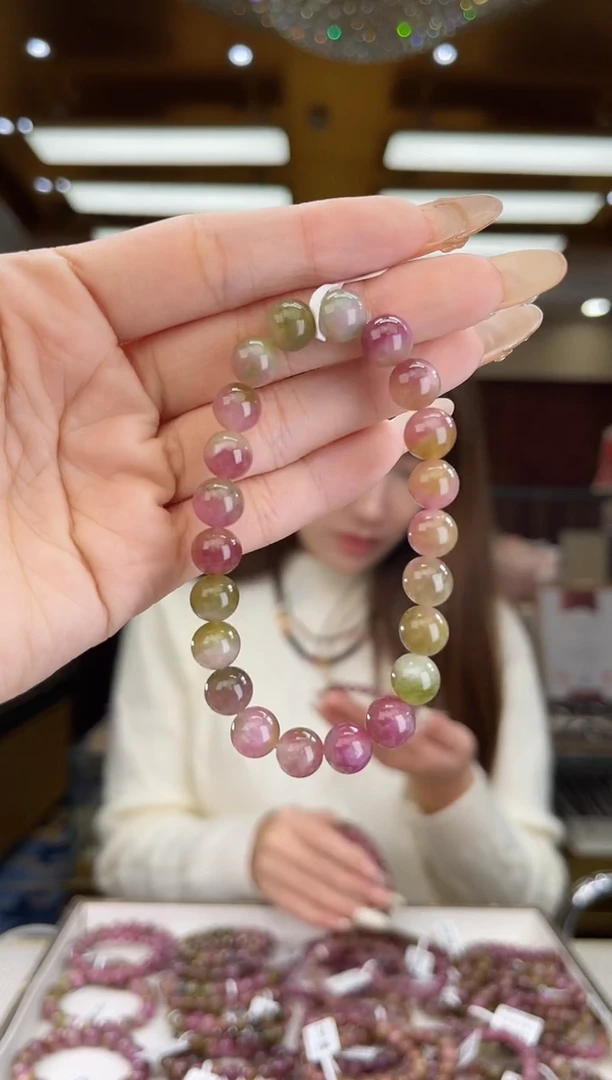 【闪购商品】碧玺/未镶嵌8mm+碧玺单圈多样性发货47