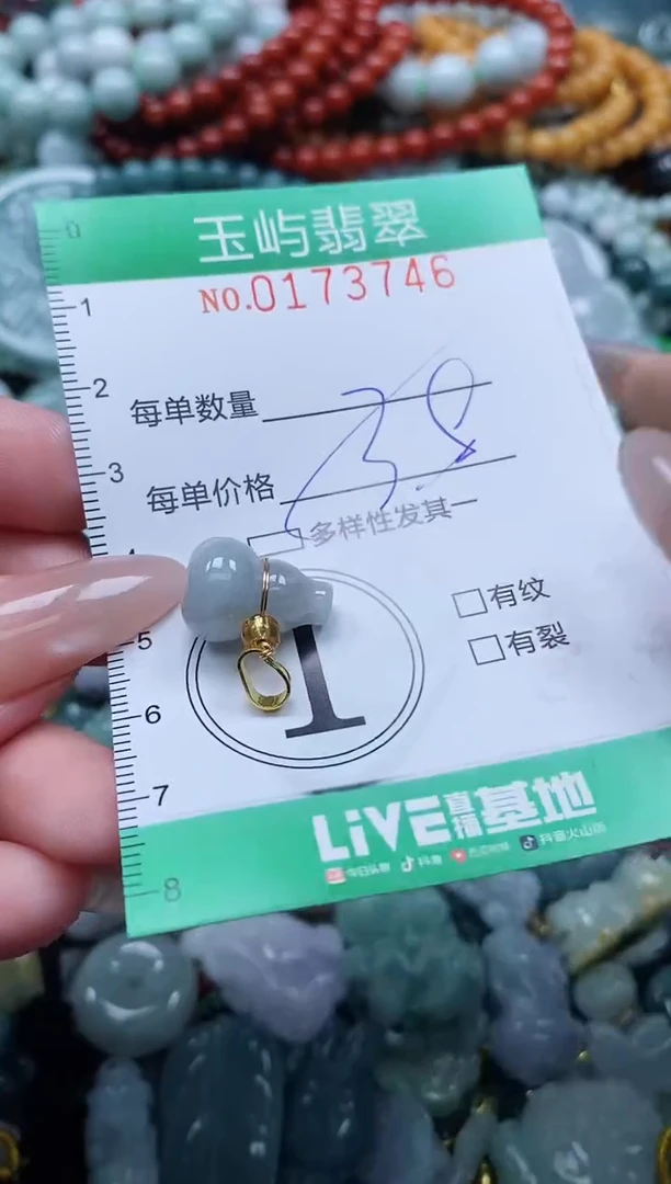 翡翠未镶嵌颈饰闪购0173746多样性发其一