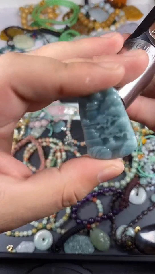 翡翠未镶嵌颈饰天然翡翠