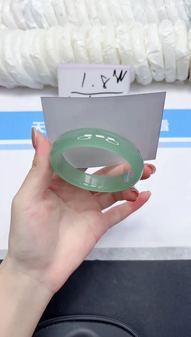 未镶嵌手镯石英质玉236-60-送女友
