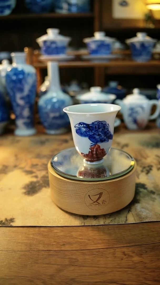 12景德镇手工手绘茶具