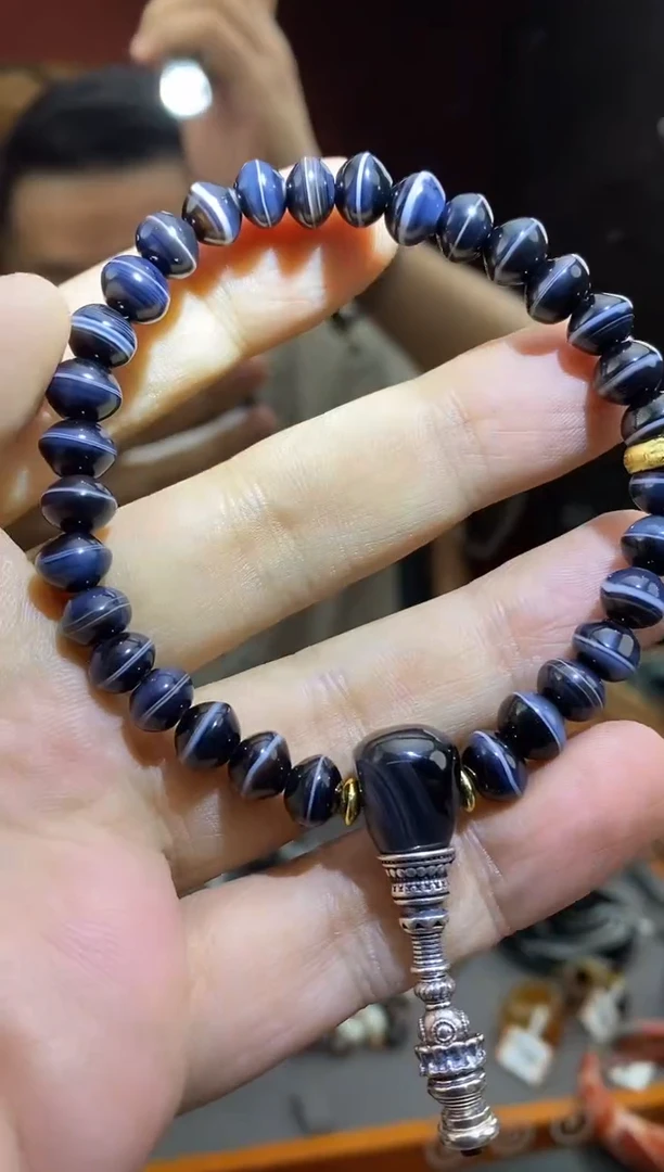 玛瑙/玉髓颈饰未镶嵌-0916-85 多样性发