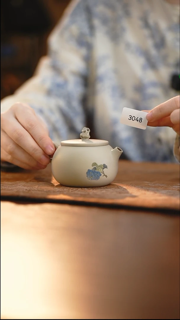 雲梦茶器紫陶茶壶3048