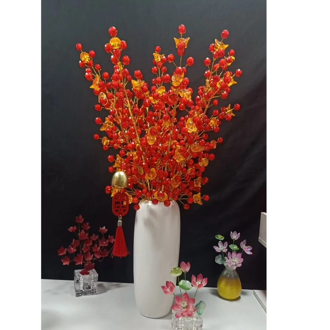 【宠6朵电镀玫瑰材料包】富贵 有钱花  手工DIY材料包