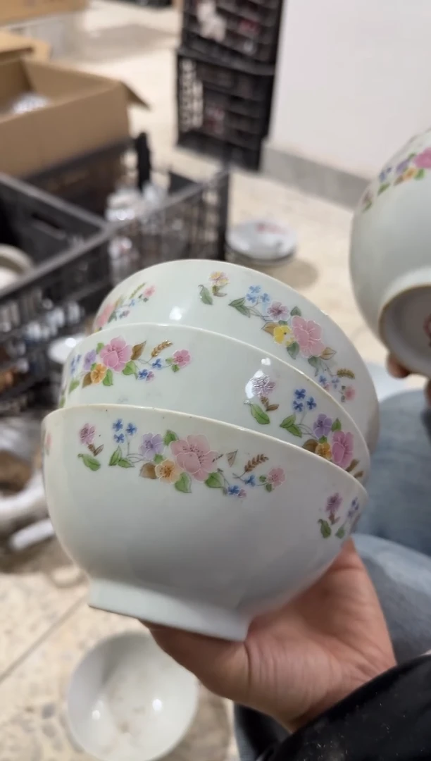 【闪购商品】摆件碗盘杯13厘米微瑕介意勿拍