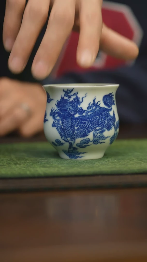 【闪购商品】杯柴窑青花破价福利