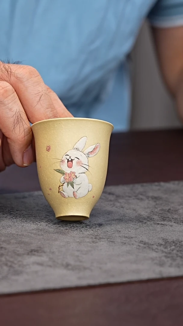 茶杯紫砂紫砂闻香主人杯