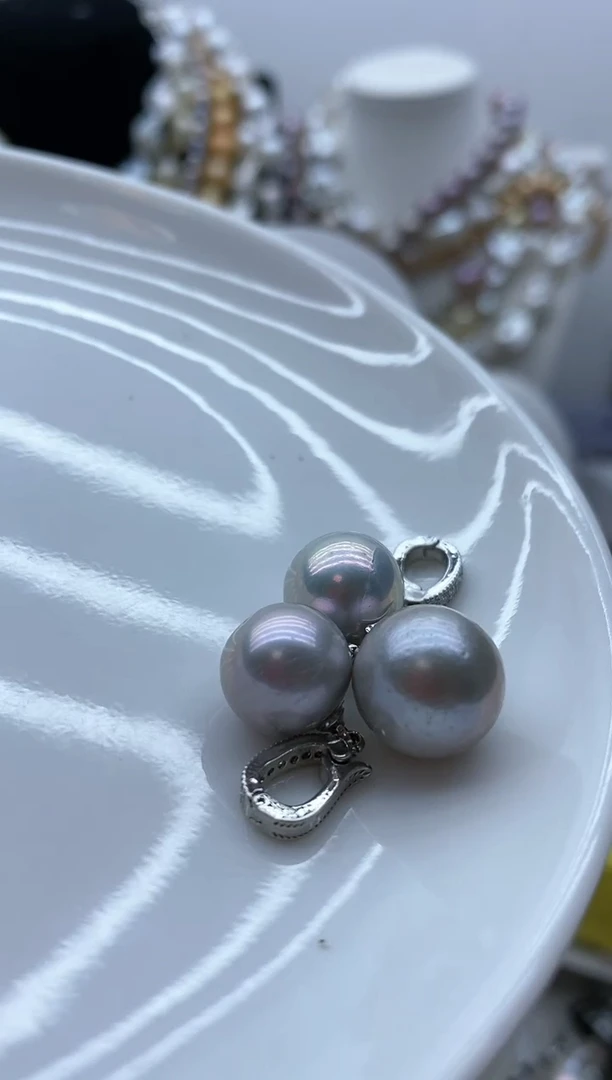 【闪购商品】淡水珍珠颈饰钛钢142