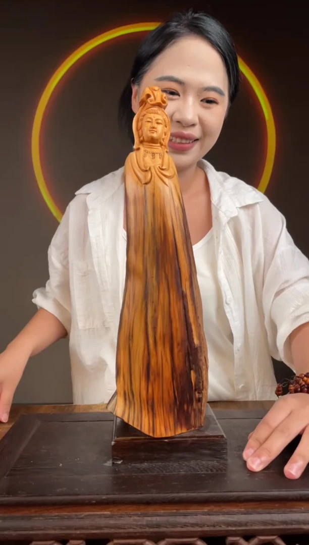 柏木（崖柏）手工摆件,先抢先得! 编号:60