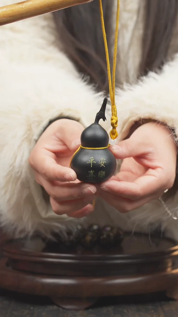 【闪购商品】1855号大漆酒葫芦一物一图