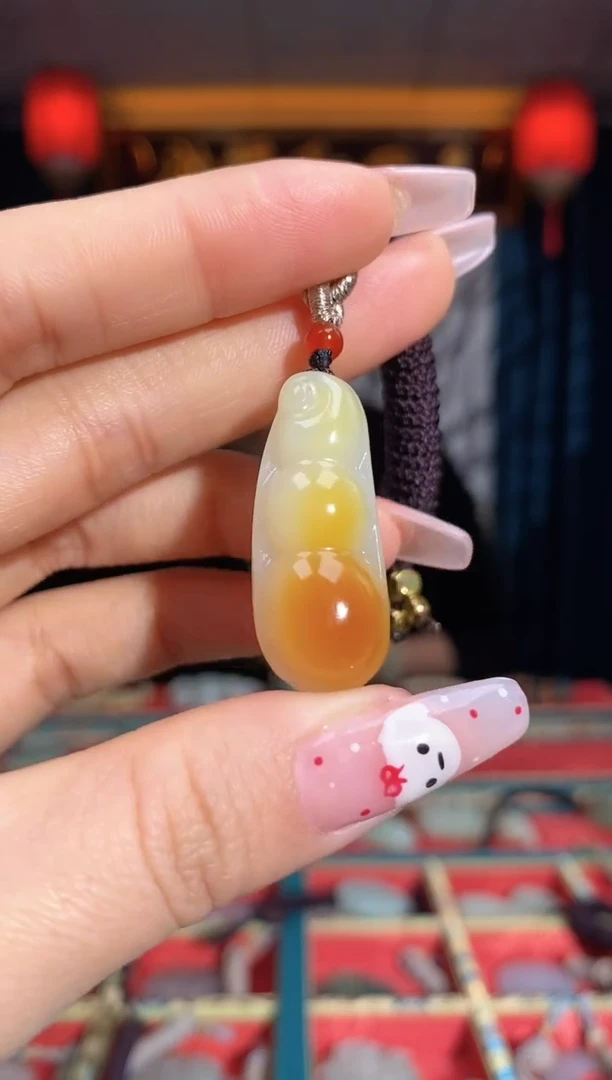 【闪购商品】和田玉颈饰未镶嵌福豆