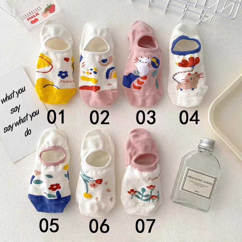 〖蕙子严选〗ZH A346新款百搭纯棉浅口袜子