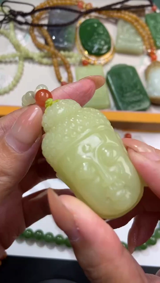 未镶嵌和田玉挂件江**g498654