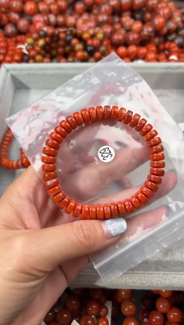 未镶嵌手串南红玛瑙8+