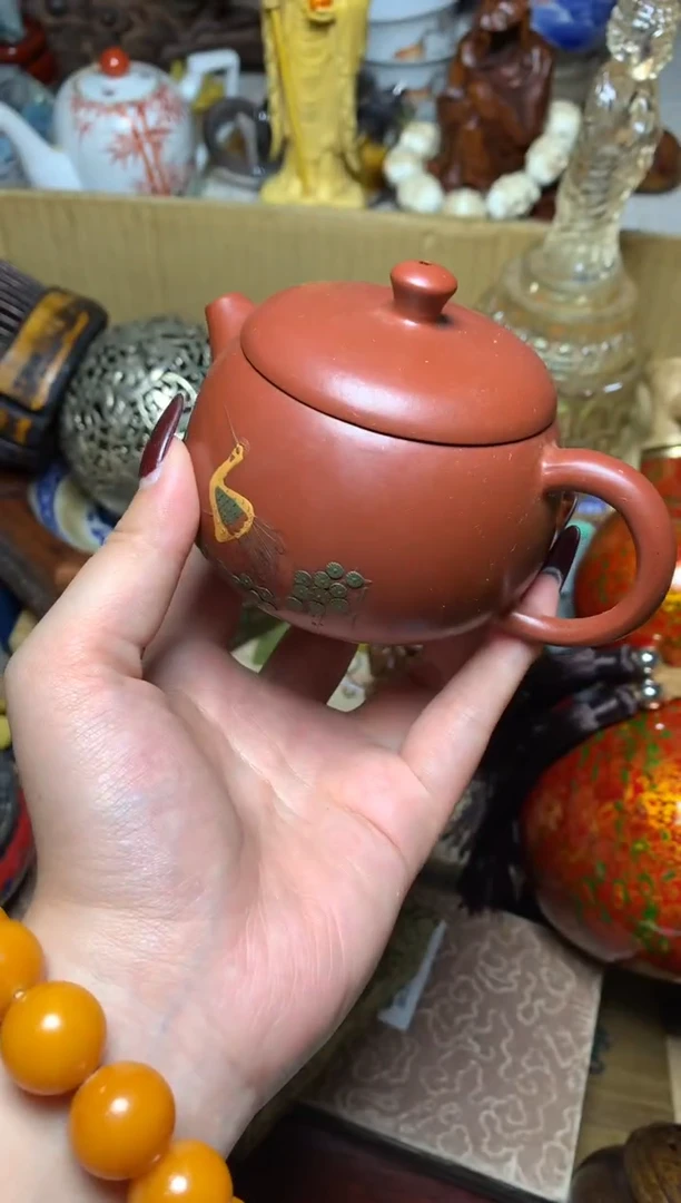 紫砂盖碗瓷器默认微瑕瓷器