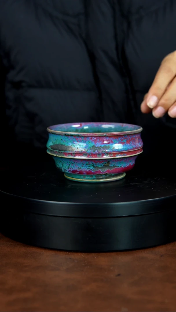 禹州神垕特产】原矿原产地钧瓷茶具