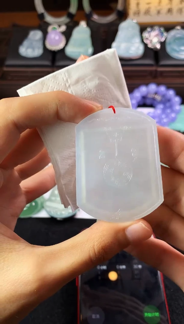 未镶嵌定制翡翠?****万5004毛货不退不换