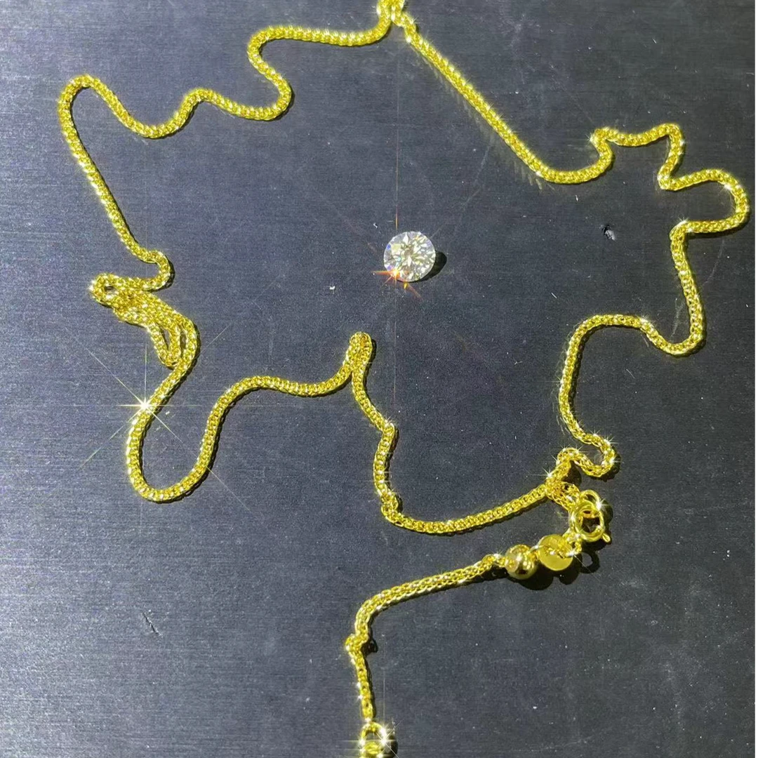 s471黄色爱心调节肖邦项链多样性发货