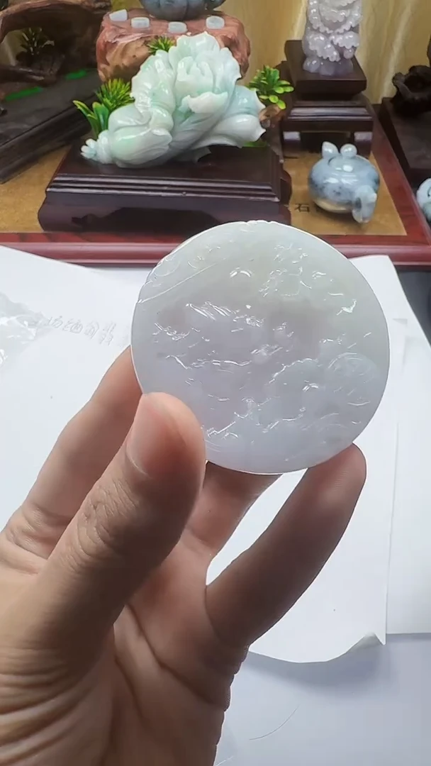 吊坠(不含链)未镶嵌翡翠1