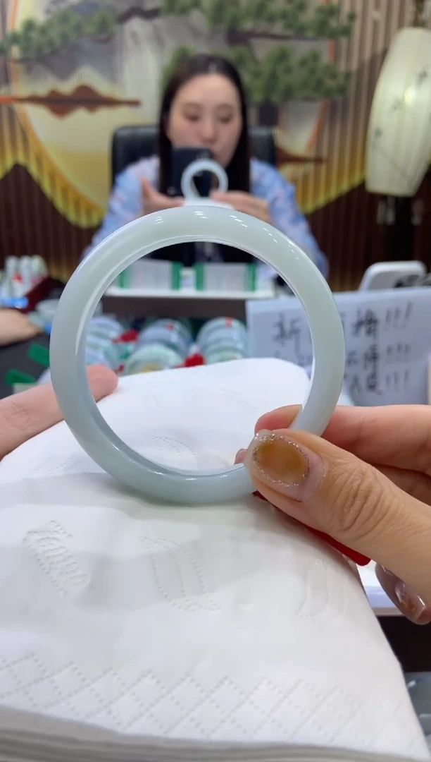 未镶嵌手镯翡翠0006338