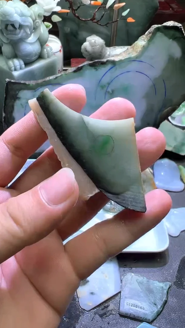 未镶嵌挂件翡翠天然缅甸翡翠A货