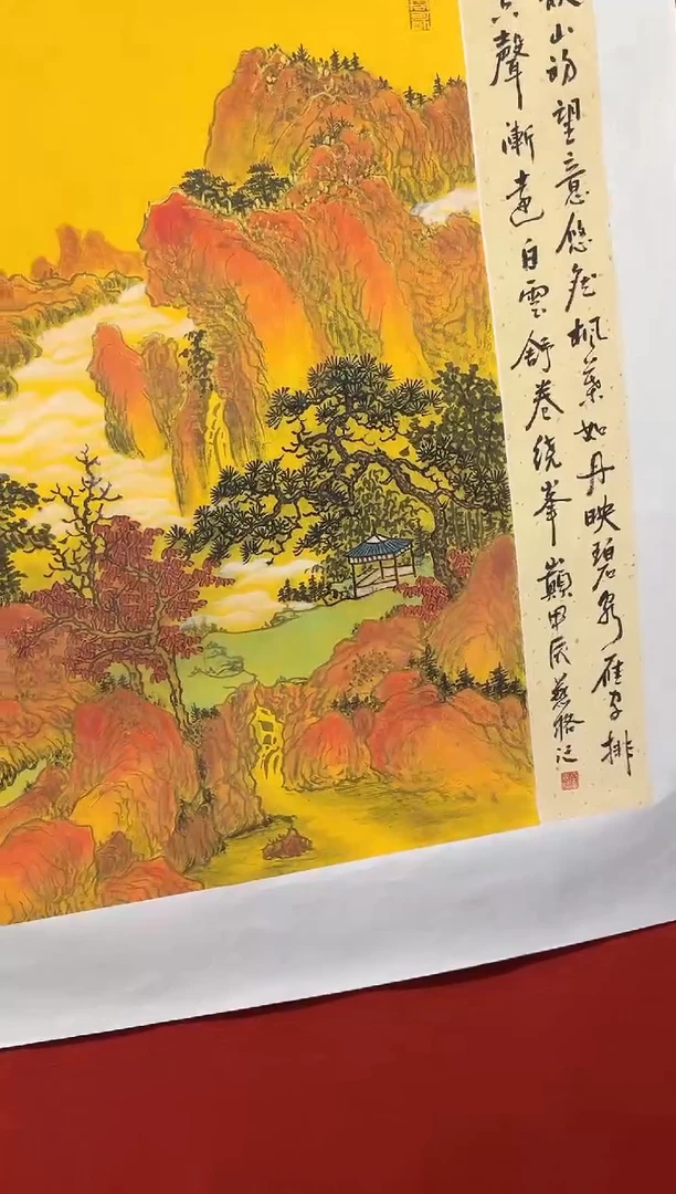 国画秦燕格国画手绘作品Y18