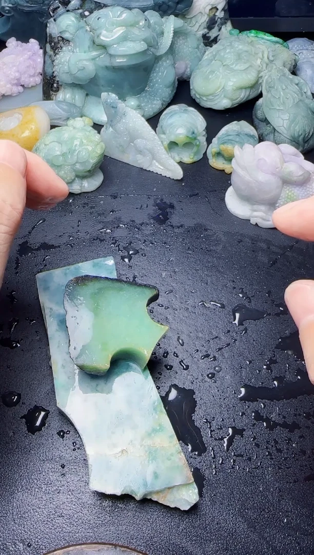 颈饰未镶嵌翡翠大**成41