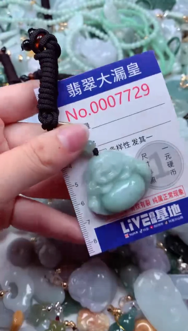 吊坠(不含链)未镶嵌翡翠7729