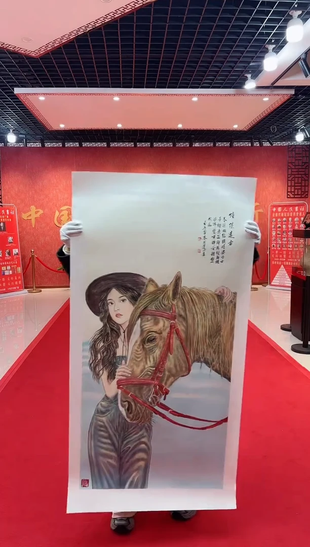 【闪购商品】国画道一老师亲笔绘画作品D39