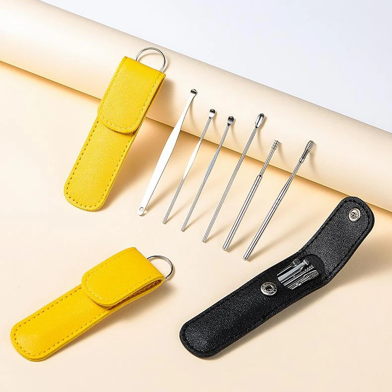 掏耳朵挖耳勺神器螺旋式专业扒扣耳屎家用大人不锈钢采耳工具耳勺