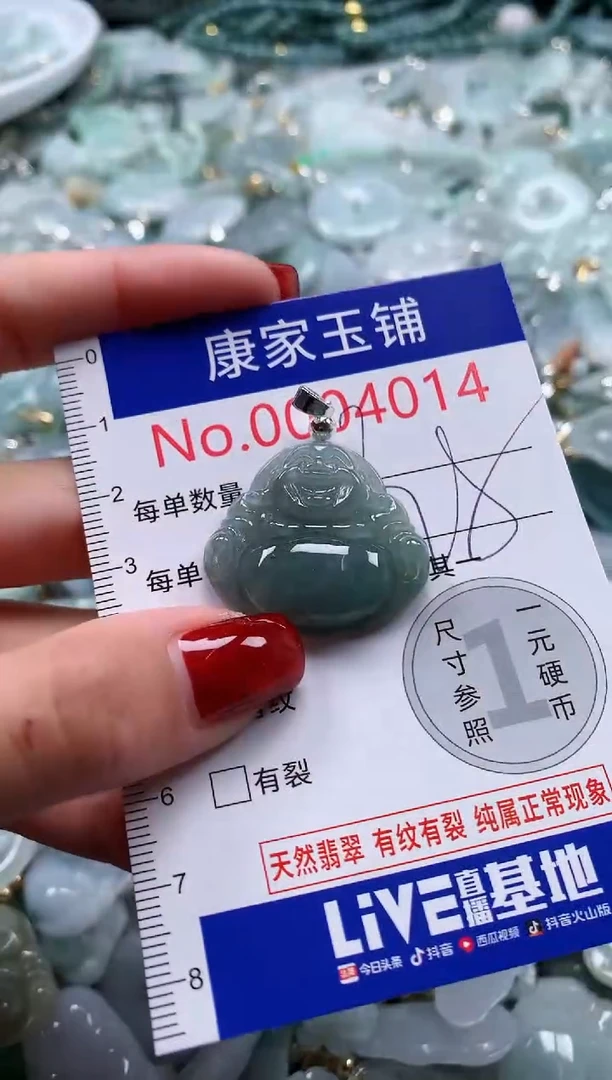 翡翠未镶嵌吊坠(不含链)多样性发其一4014