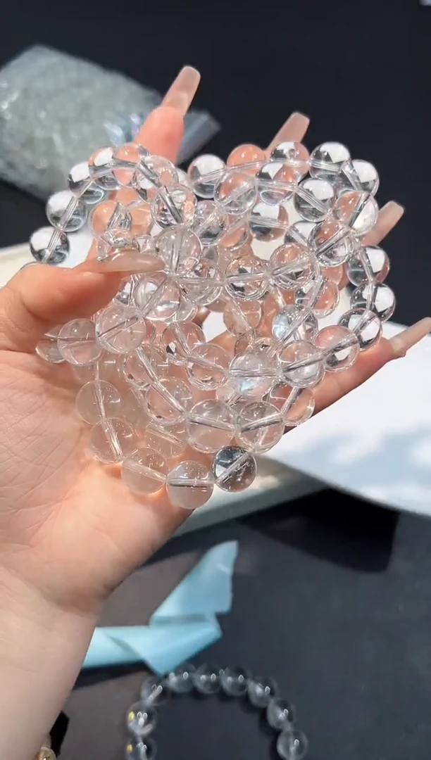 【闪购商品】水晶手串未镶嵌14C多样性发其一/1条默认微瑕