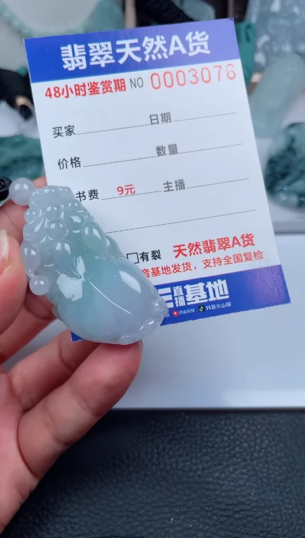 翡翠未镶嵌颈饰