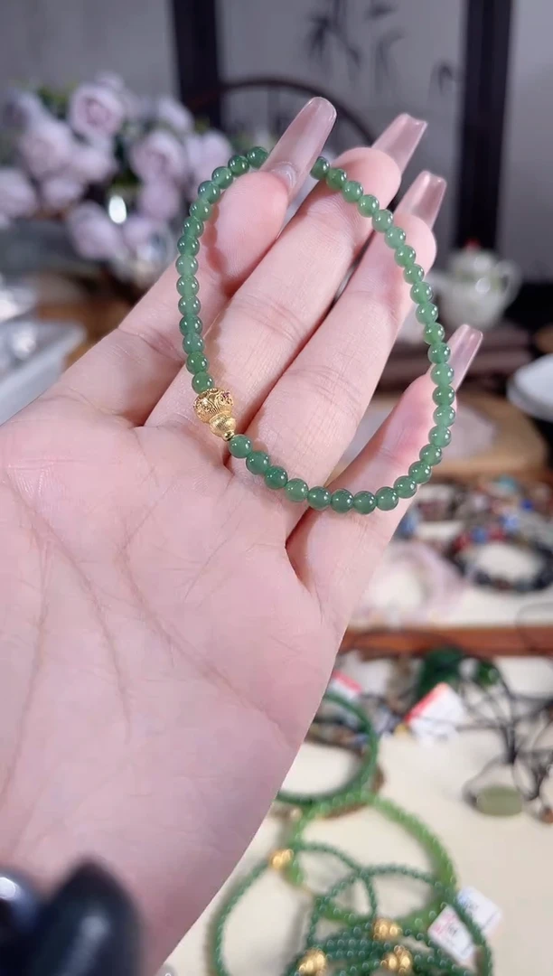 手链银S925镶嵌和田玉多样性发货其一默认天然特征