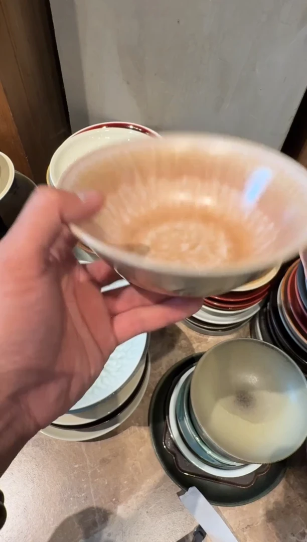 瓷?****了291 微瑕藕粉明式碗1个