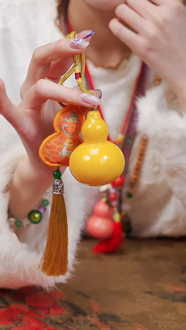 194漆艺工艺小葫芦29.9